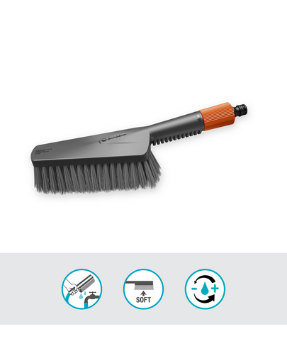 GARDENA Cleansystem szczotka ręczna miękka M