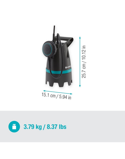 GARDENA Merülő szivattyú szennyezett vízhez 10500 BASIC