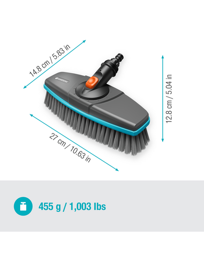 GARDENA Cleansystem puha tisztító kefe