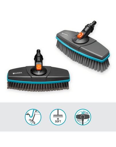 GARDENA Cleansystem puha tisztító kefe