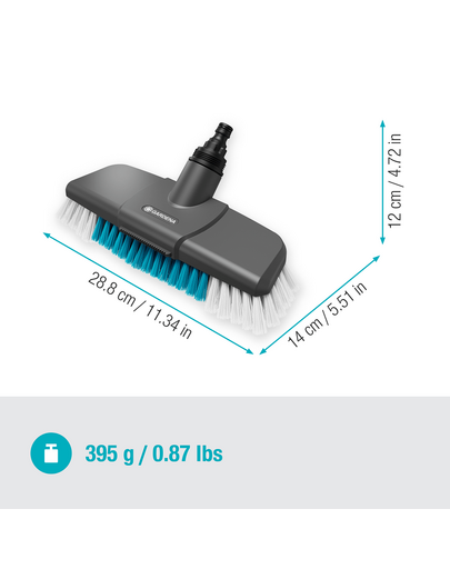 GARDENA Cleansystem kemény mosókefe