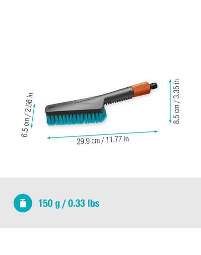 GARDENA Cleansystem kemény kézi kefe S