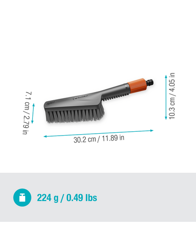 GARDENA Cleansystem puha kézi kefe S szappanpótlóval
