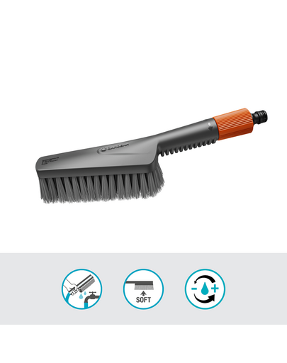 GARDENA Cleansystem puha kézi kefe S szappanpótlóval