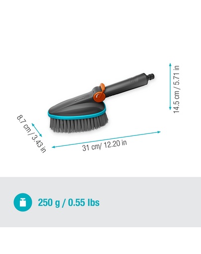 GARDENA Cleansystem puha kézi kefe M