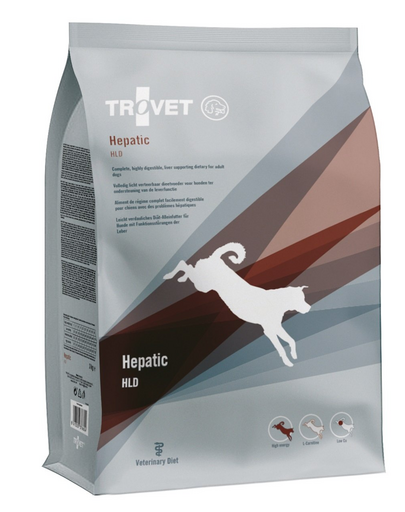 TROVET Hepatic HLD dla psów 3 kg