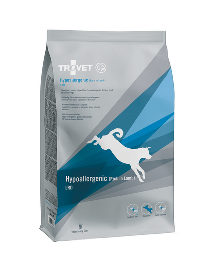 TROVET Hypoallergenic LRD Lamb bárányhúsú kutyáknak 10 kg