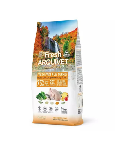 ARQUIVET Fresh Półwilgotna karma dla psa indyk i ryba oceaniczna 10 kg