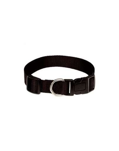 ZOLUX Szalagos nyakörv 30 - 40 cm 15 mm fekete
