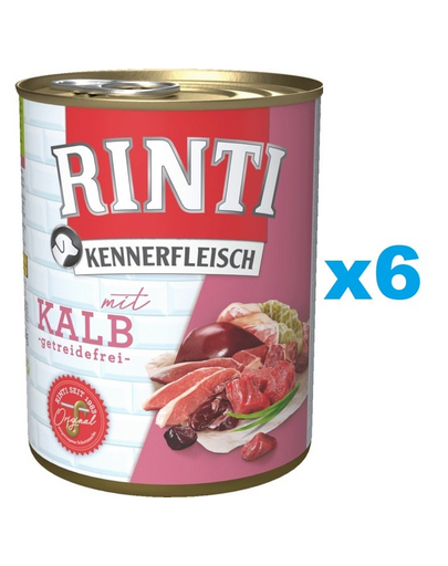 RINTI Kennerfleisch Veal borjúhús 6x800 g