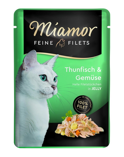 MIAMOR Feine Filets Tonhal zöldségekkel 24x100 g