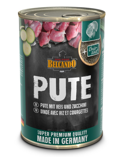 BELCANDO kutya pulyka+rizs 400 g