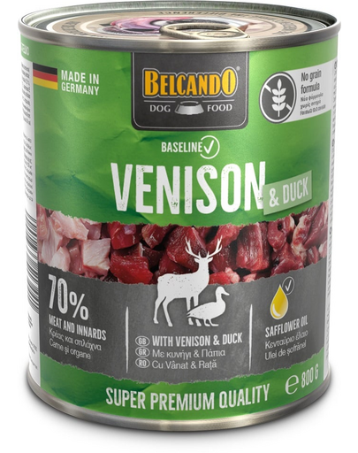 BELCANDO Baseline Vadhús kacsával 800g