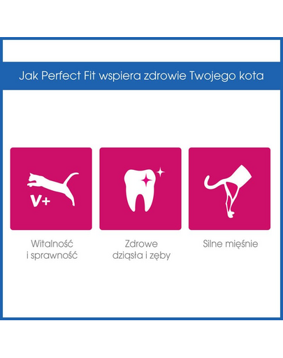 PERFECT FIT Adult 1+ lazacban gazdag eledel macskáknak 5 x 750g