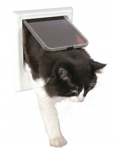 TRIXIE Ajtó 'freecat de luxe, elektromágneses, macskáknak, fehér