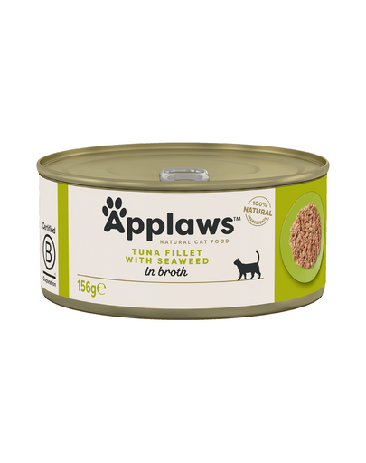 APPLAWS Cat Konzerv macskáknak tonhal algákkal 156 g