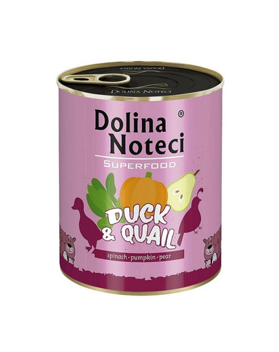 Premium SuperFood kaczka z przepiórką 800 g