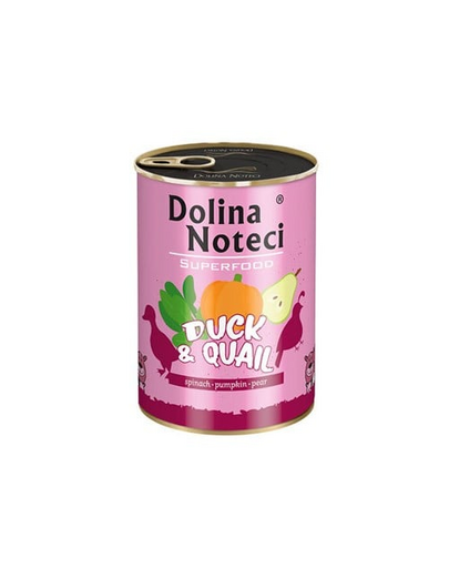 Premium SuperFood kaczka z przepiórką 400 g
