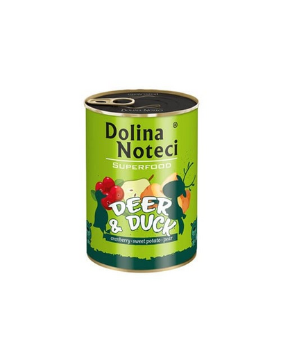 Premium SuperFood jeleń i kaczka 400 g