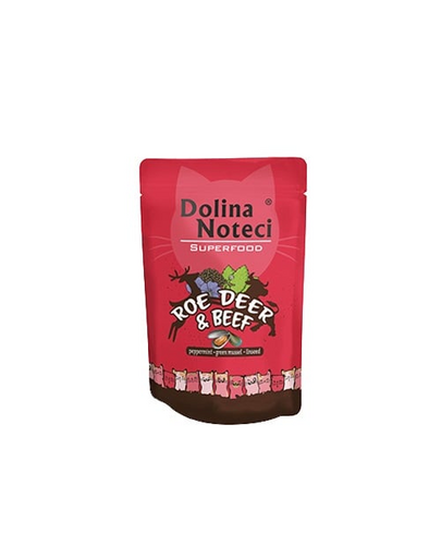 Superfood sarna i wołowina 85g mokra karma dla kotów