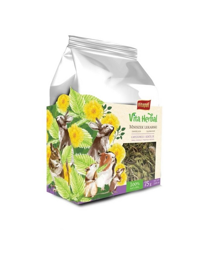 VITAPOL Vita Herbal rágcsálók és nyulak számára, pitypang 75g