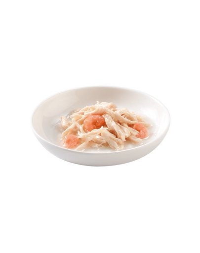 SCHESIR Csirkefilé garnélarákkal húslevesben 70G