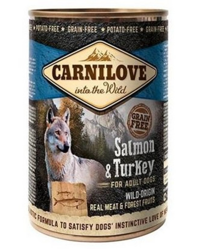 Wild Meat Salmon & Turkey łosoś i indyk 400 g