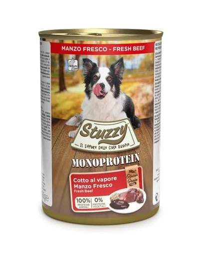 STUZZY Monoprotein Beef - marhahús 0,4KG