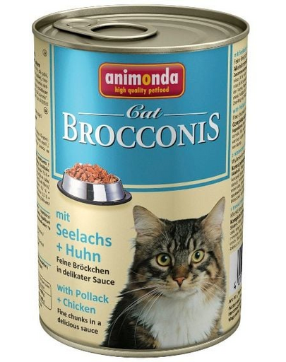 Brocconis łosoś i kurczak 0,4 kg
