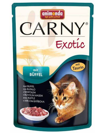 Carny exotic z mięsem bawolim 0.085 kg