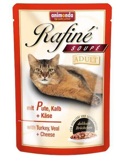 Rafine soupe adult indyk cielęcina ser 0.1 kg