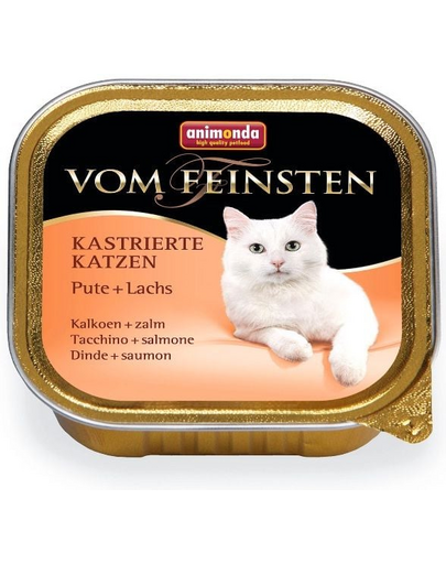 Vom feinsten sterilized indyk z łosoiem 0.1 kg