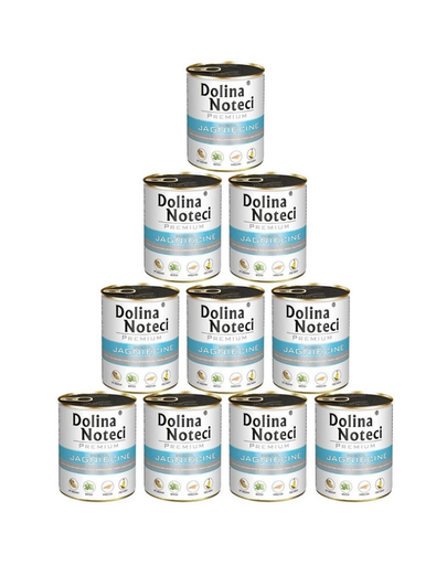 DOLINA NOTECI Premium Bogata W Jagnięcinę 10x800g