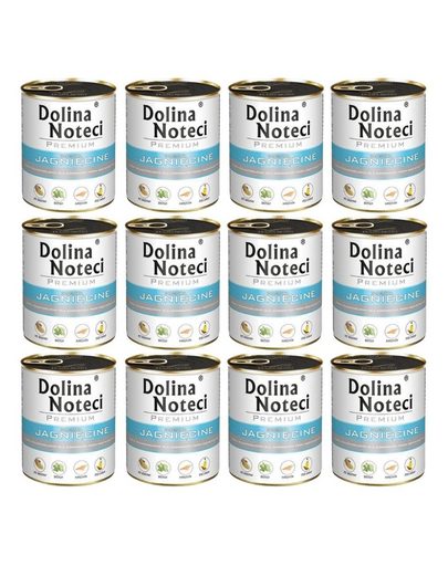 DOLINA NOTECI Premium Bogata W Jagnięcinę 12x800g