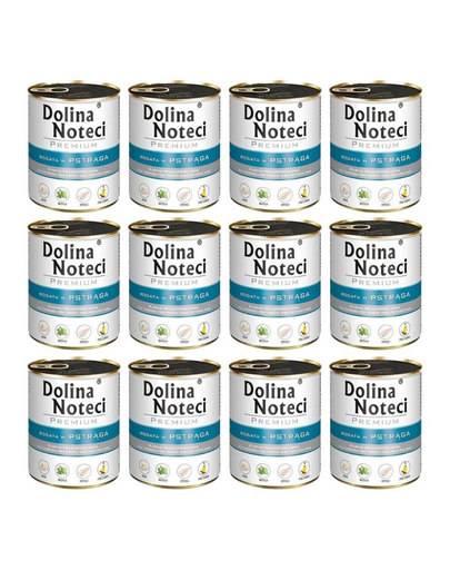 DOLINA NOTECI Premium Bogata W Pstrąga 12x800g