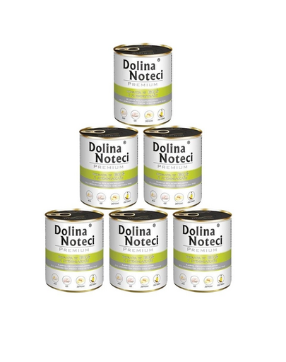 DOLINA NOTECI Premium Bogata W Gęś Z Ziemniakami 6x800g