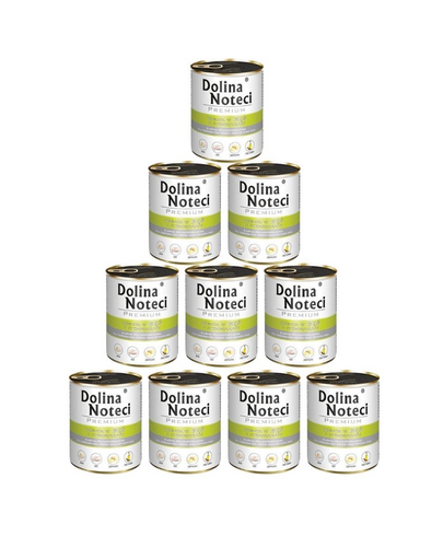 DOLINA NOTECI Premium Bogata W Gęś Z Ziemniakami 10x800g