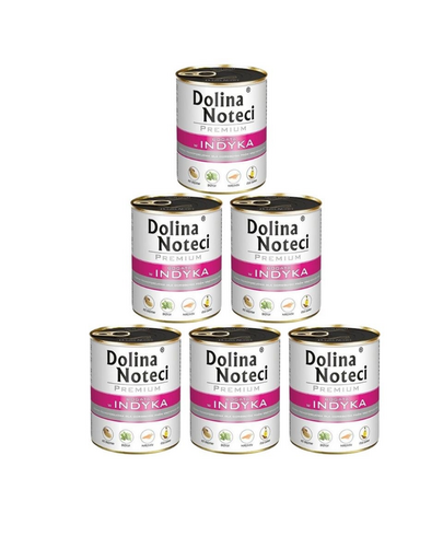 DOLINA NOTECI Premium Bogata W Indyka 6x800g