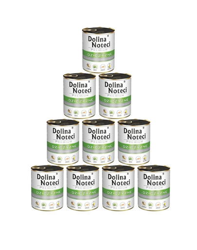 DOLINA NOTECI Premium Bogata W Dziczyznę 10x800g