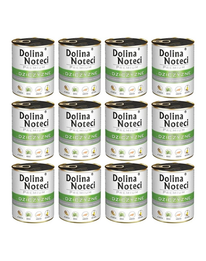 DOLINA NOTECI Premium Bogata W Dziczyznę 12x800g