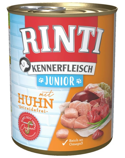 Kennerfleish Junior Chicken 800 g z kurczakiem dla szczeniąt
