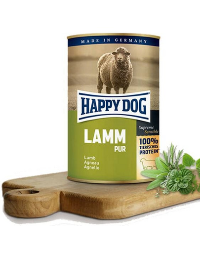 Puszka dla psa - jagnięcina (lamm pur) 800g
