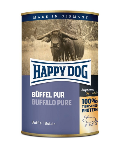 Puszka dla psa - bawół (buffel pur) 400g