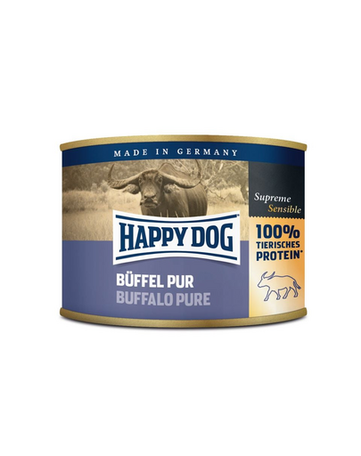 Puszka dla psa - bawół (buffel pur) 200g
