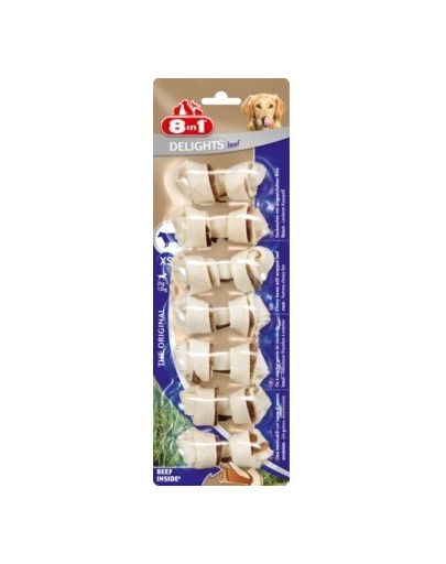 8IN1 Jutalomfalat beef delights bones xs 2x7 db.