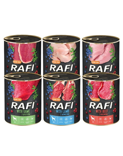 DOLINA NOTECI Rafi Premium Mix smaków 24x800g