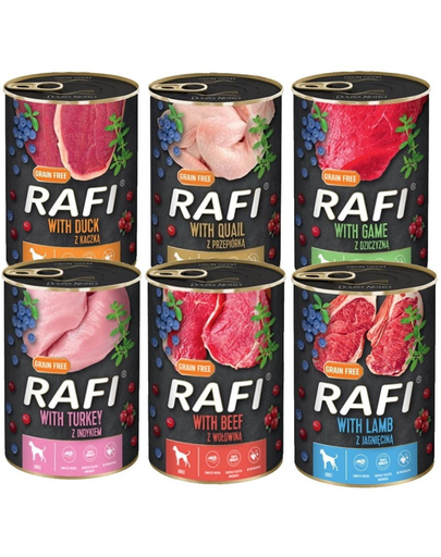 DOLINA NOTECI Rafi Premium Mix smaków 48x400g