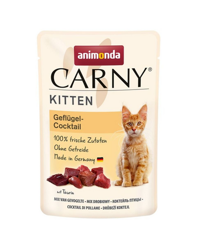 ANIMONDA Carny Kitten Koktél szárnyas 85 g