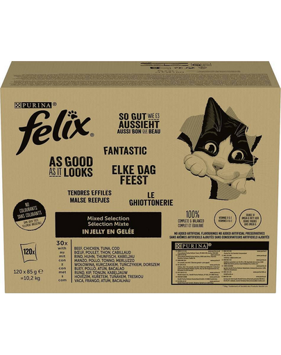 FELIX Mix ízek 120x85g