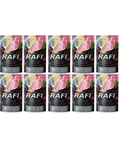 DOLINA NOTECI Rafi żołądki wołowe z szynką saszetka 10x500 g